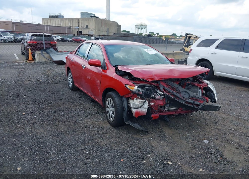 2011 TOYOTA COROLLA LE VIN: 2T1BU4EE0BC710713