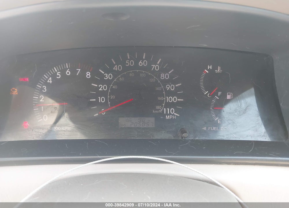 2006 TOYOTA COROLLA LE VIN: 1NXBR30EX6Z584691