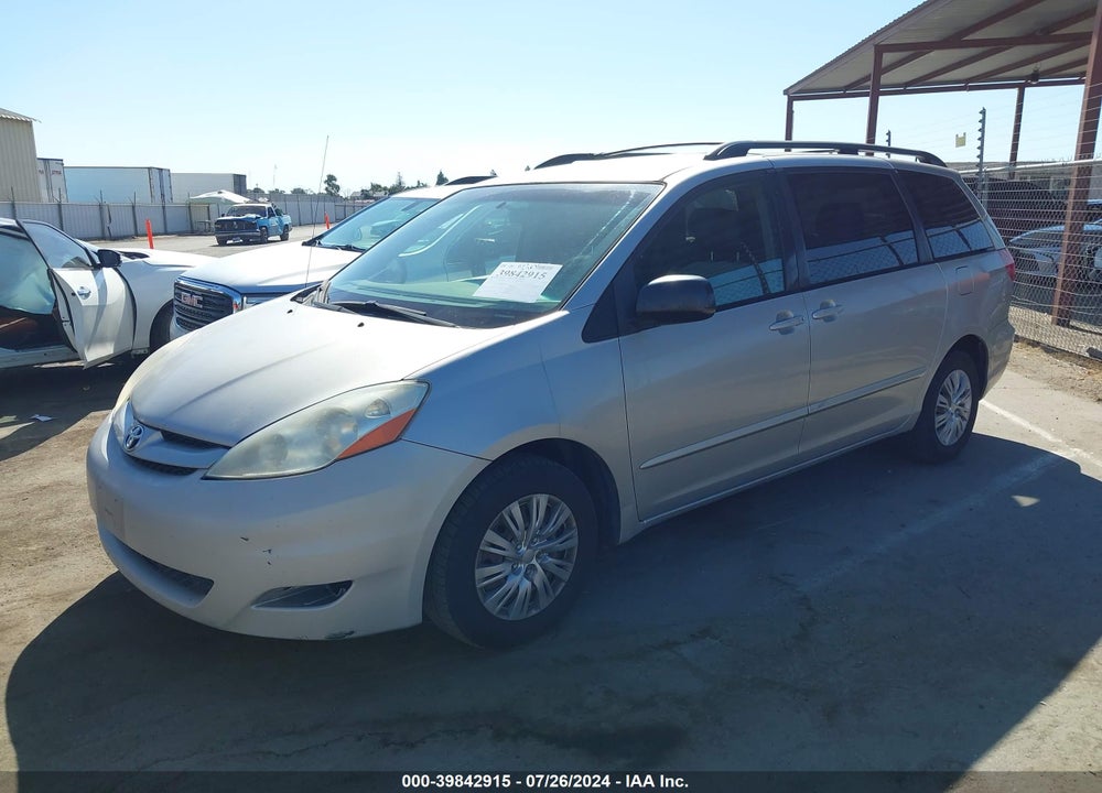2007 TOYOTA SIENNA LE VIN: 5TDZK23C37S076435