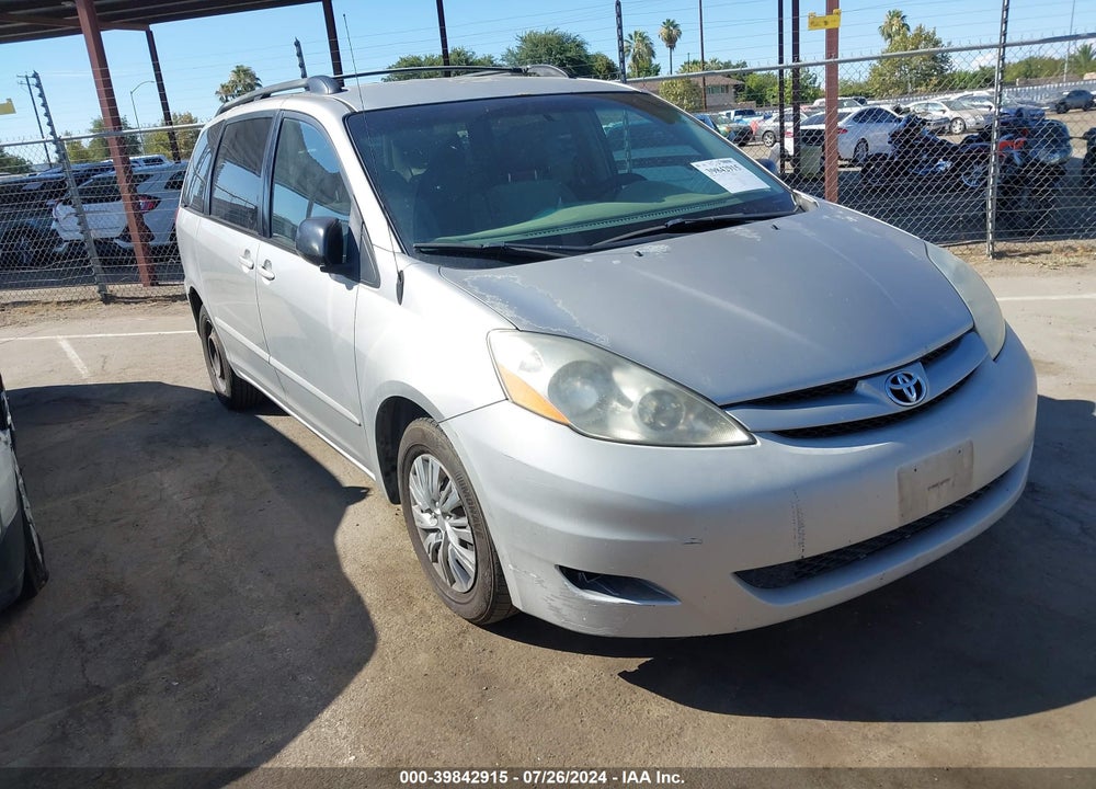 2007 TOYOTA SIENNA LE VIN: 5TDZK23C37S076435