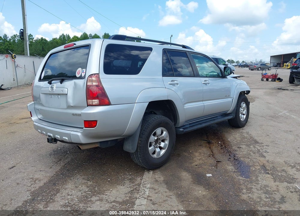 2005 TOYOTA 4RUNNER SR5 V6 VIN: JTEBU14R250064023