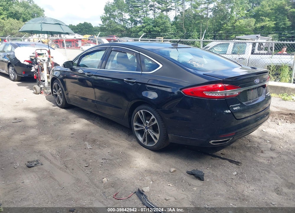 2017 FORD FUSION TITANIUM VIN: 3FA6P0D94HR121534