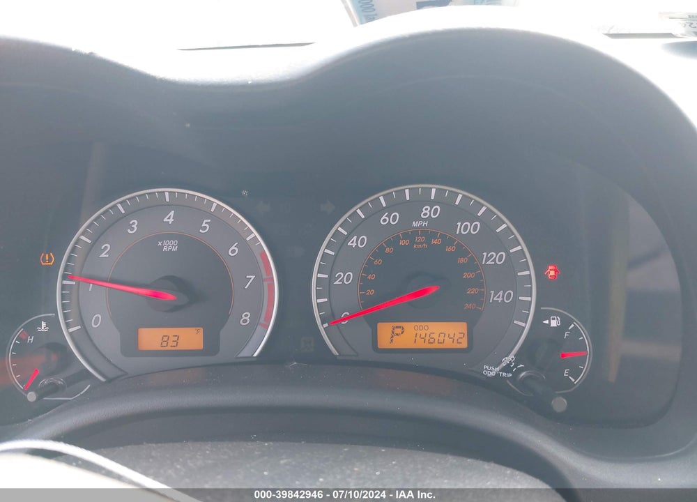 2010 TOYOTA COROLLA S VIN: 1NXBU4EE4AZ255541