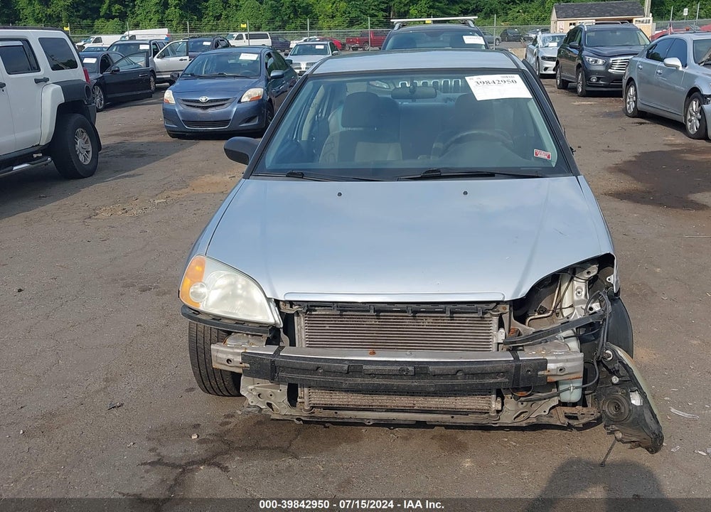 2002 HONDA CIVIC LX VIN: 2HGES16522H565018
