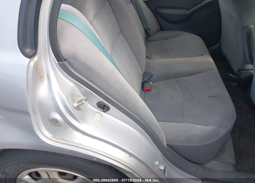 2002 HONDA CIVIC LX VIN: 2HGES16522H565018