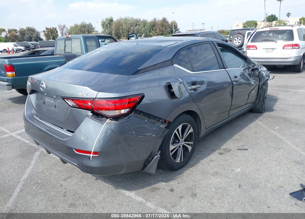 2022 NISSAN SENTRA SV XTRONIC CVT VIN: 3N1AB8CV6NY235930