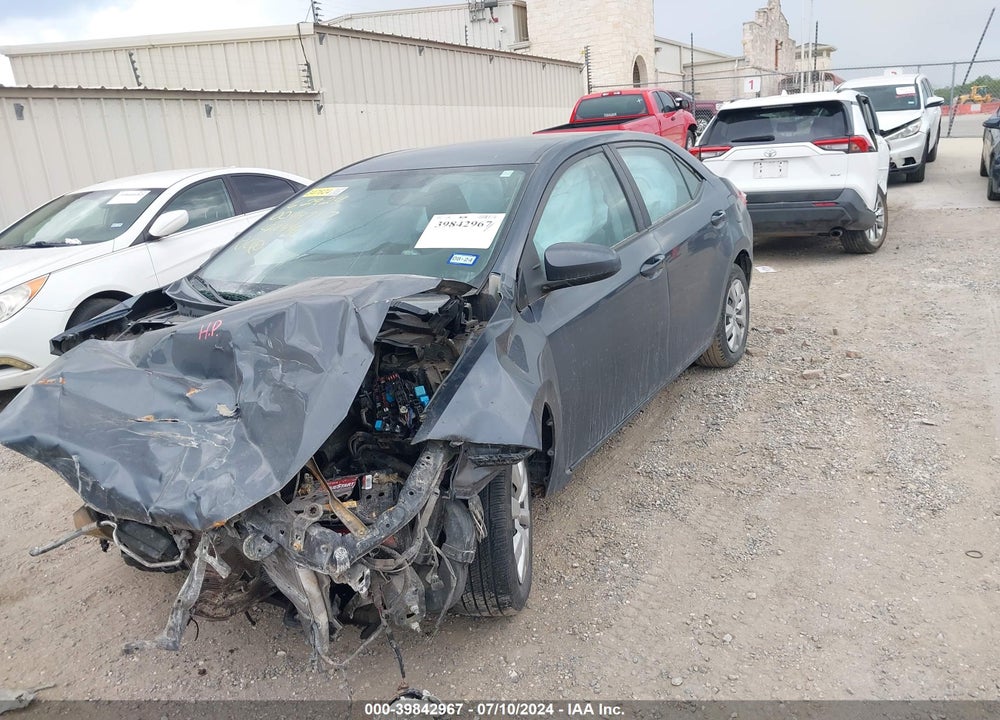 2016 TOYOTA COROLLA LE VIN: 5YFBURHEXGP428496