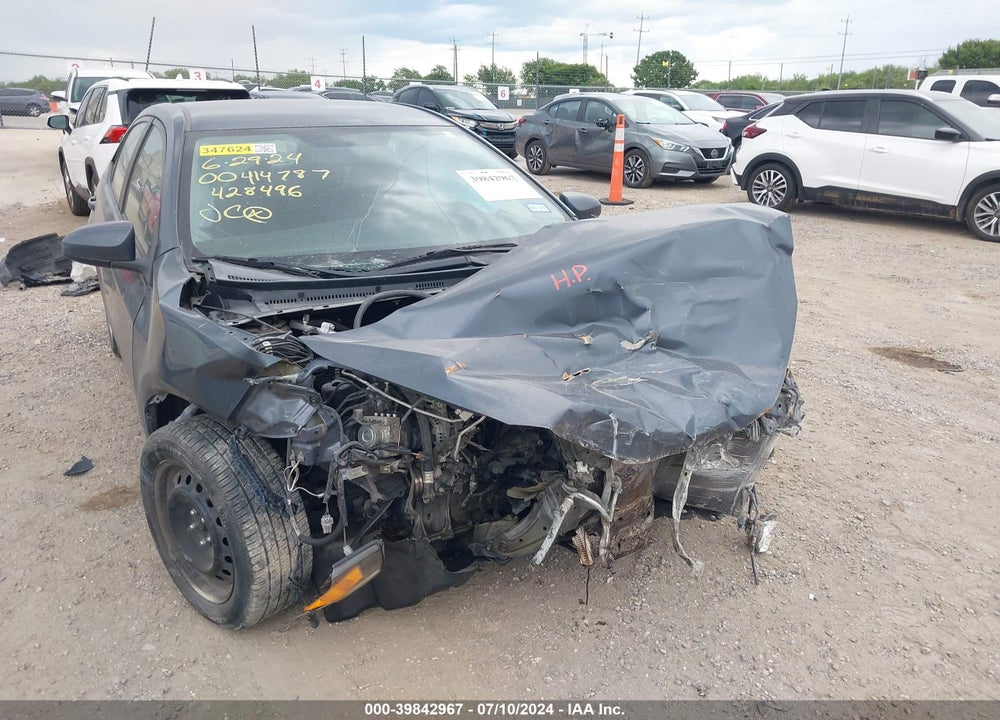 2016 TOYOTA COROLLA LE VIN: 5YFBURHEXGP428496
