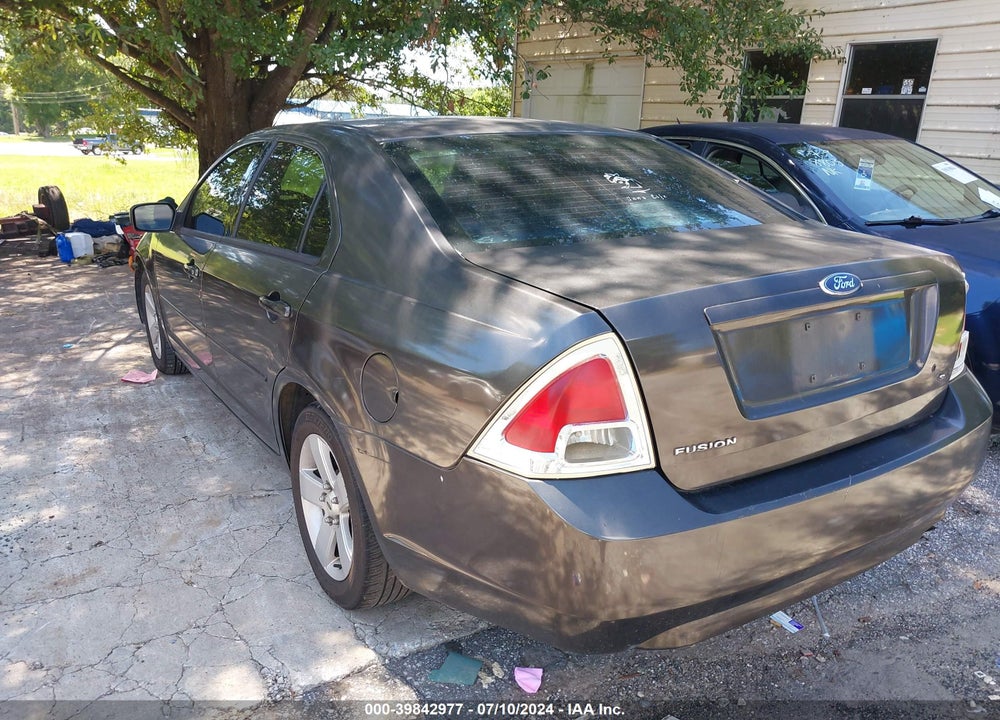 2006 FORD FUSION SE VIN: 3FAFP07Z26R167582