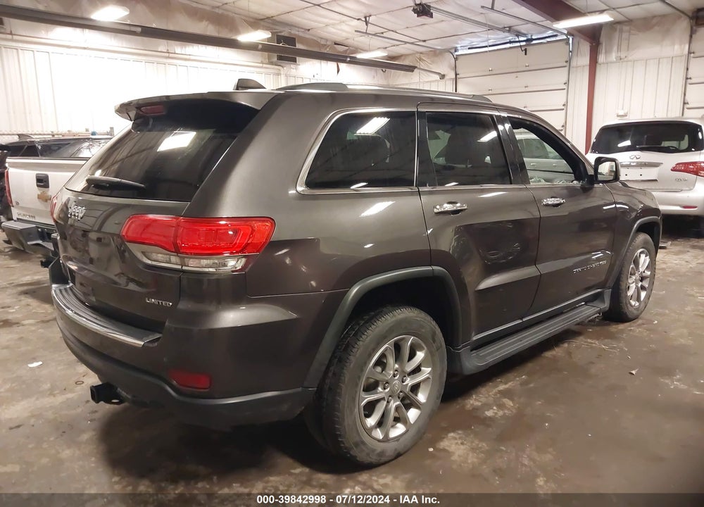 2015 JEEP GRAND CHEROKEE LIMITED VIN: 1C4RJFBG8FC865551