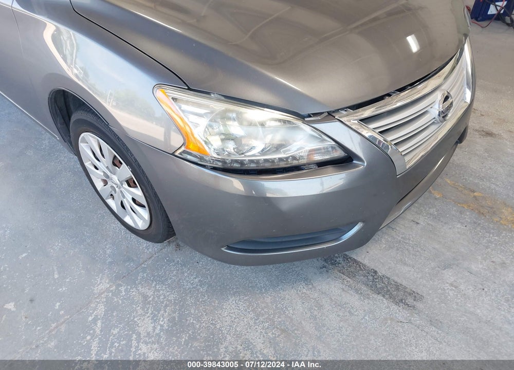 2015 NISSAN SENTRA S VIN: 3N1AB7AP1FY351648