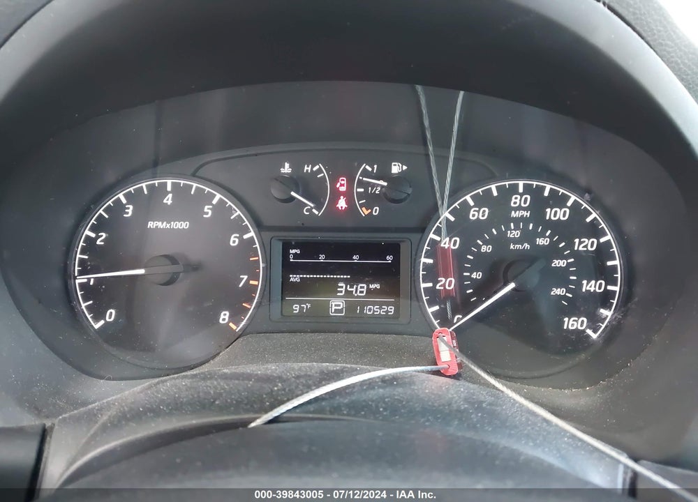 2015 NISSAN SENTRA S VIN: 3N1AB7AP1FY351648