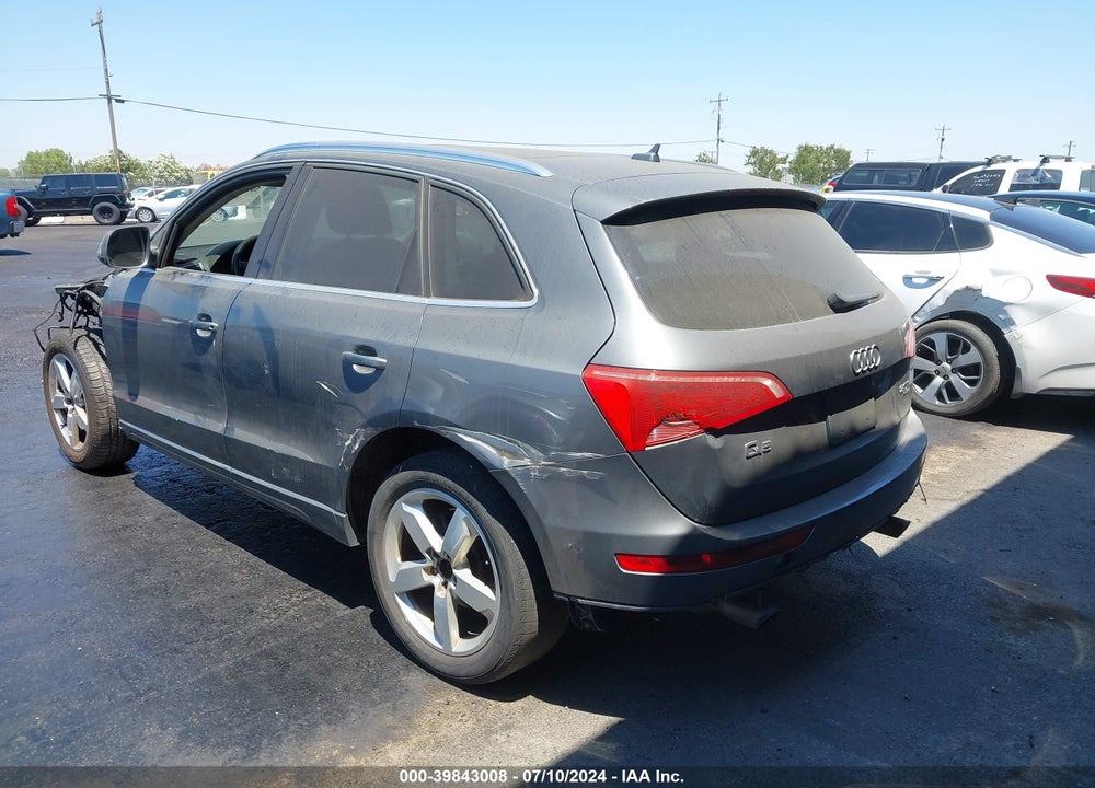 2012 AUDI Q5 2.0T PREMIUM VIN: WA1LFAFP5CA030769