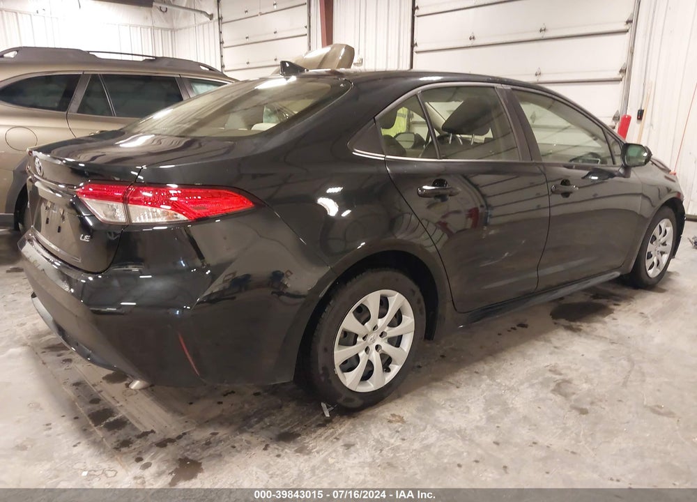 2020 TOYOTA COROLLA LE VIN: JTDEPRAE8LJ052183