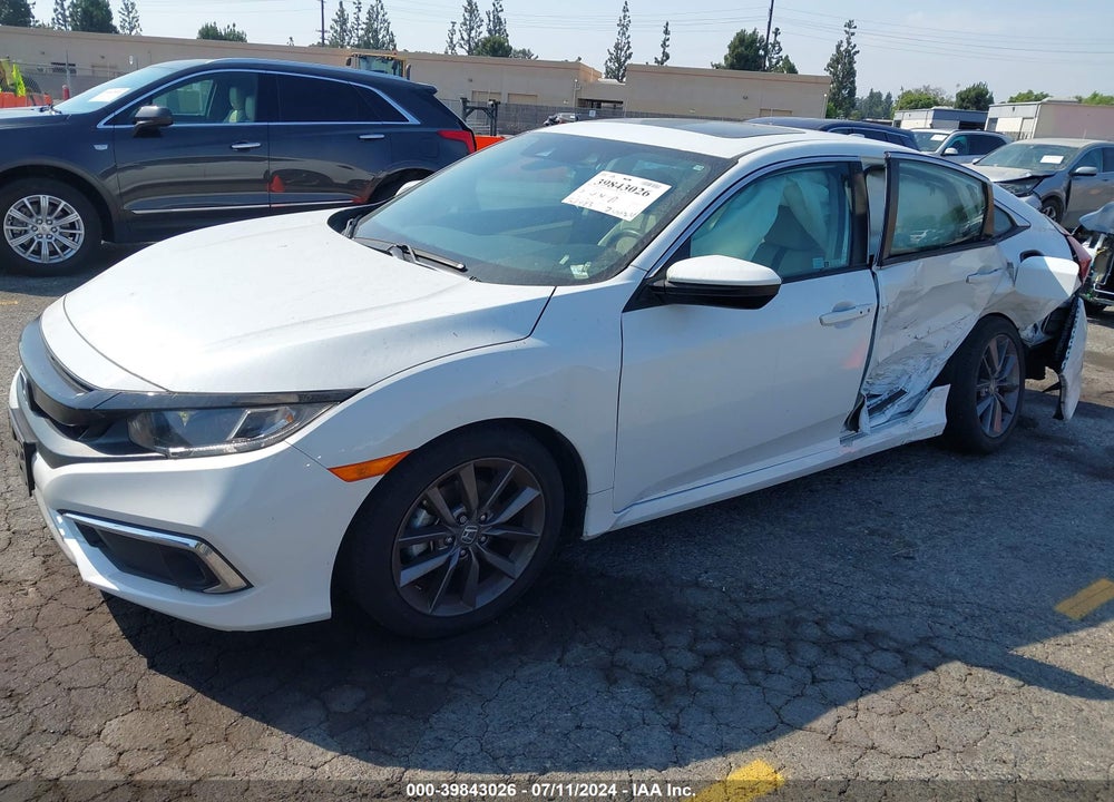 2021 HONDA CIVIC EX VIN: 19XFC1F35ME209756