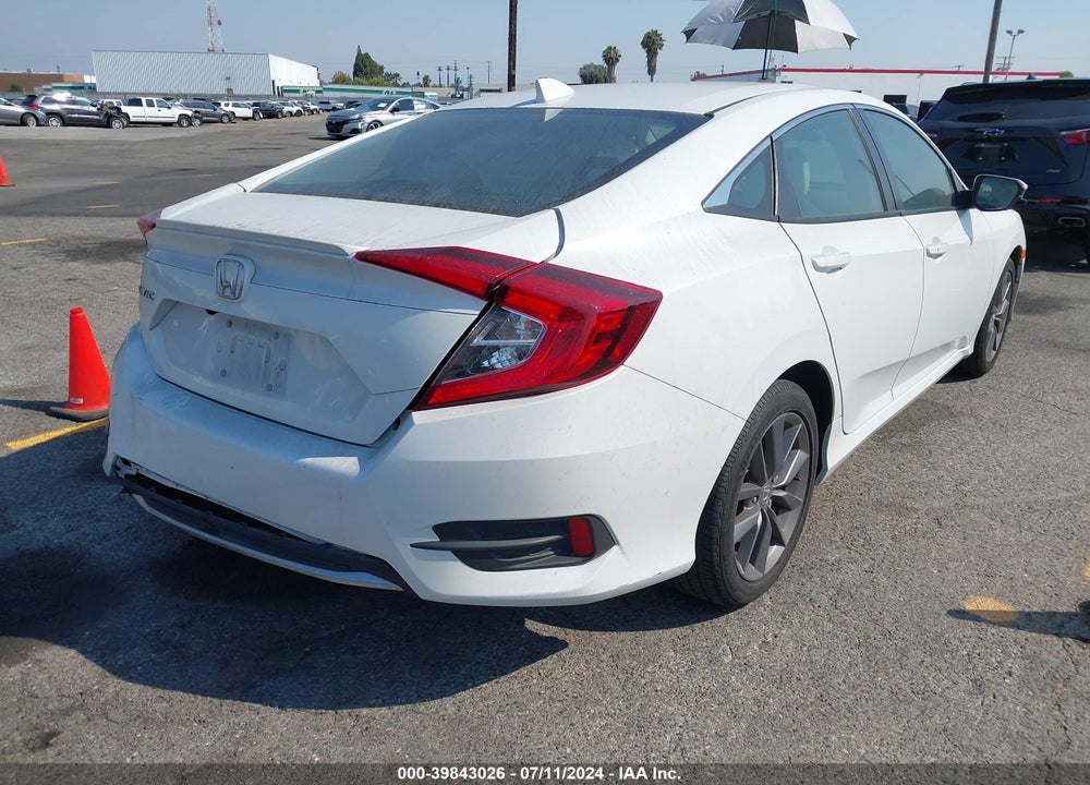 2021 HONDA CIVIC EX VIN: 19XFC1F35ME209756