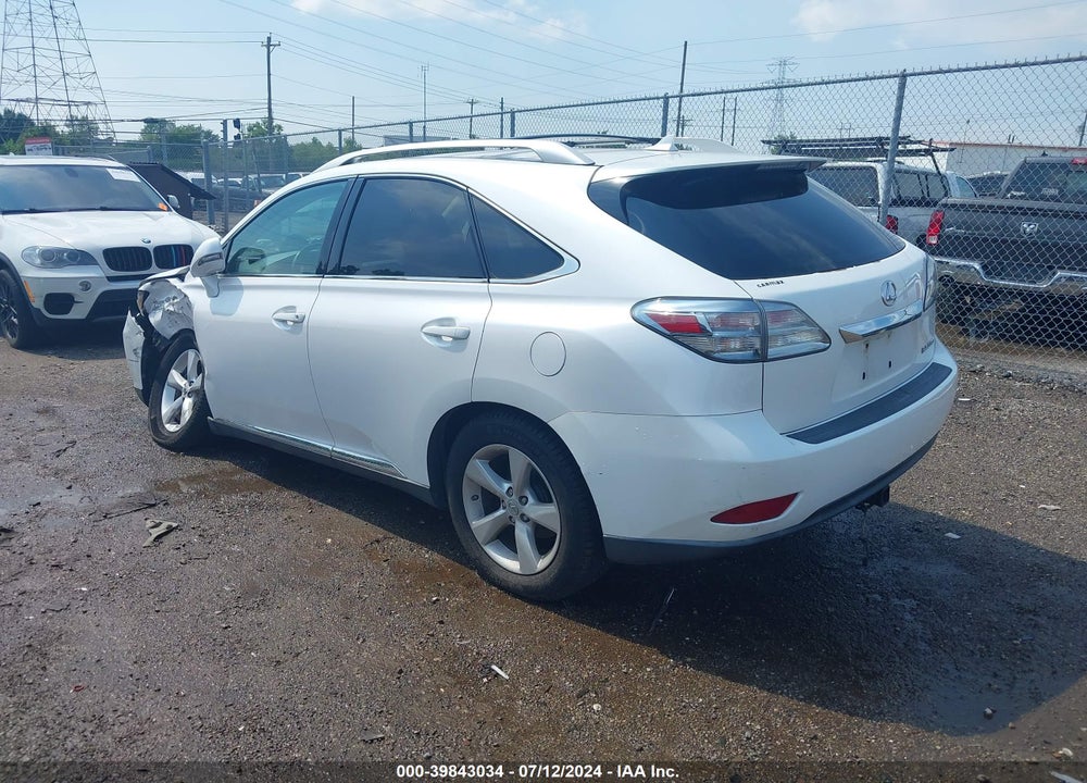 2011 LEXUS RX 350 VIN: 2T2BK1BA5BC103269