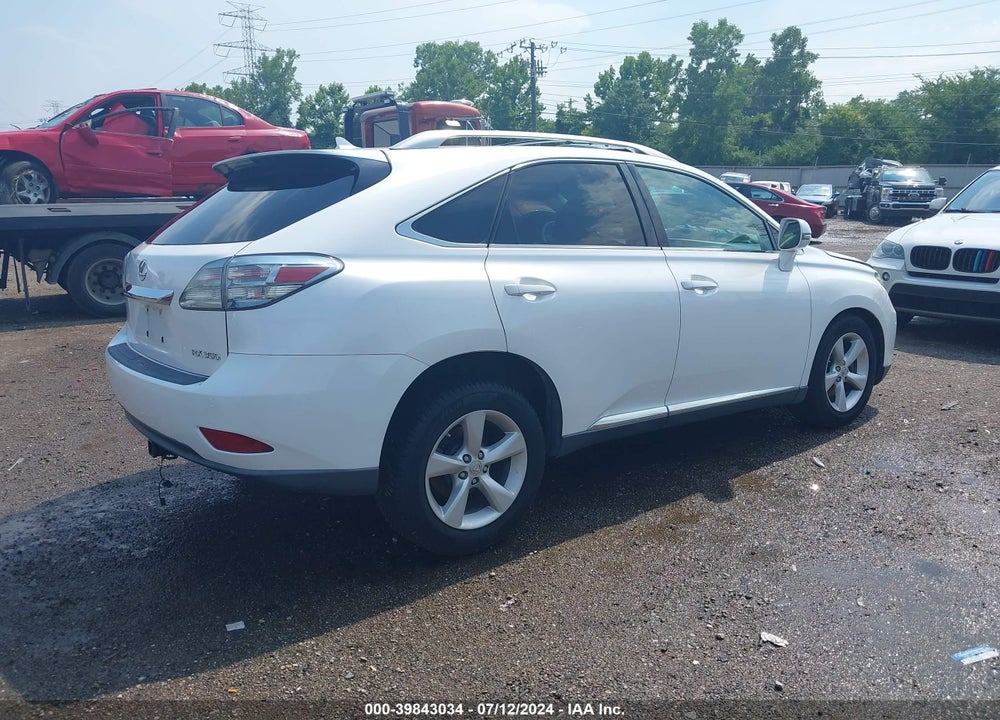 2011 LEXUS RX 350 VIN: 2T2BK1BA5BC103269
