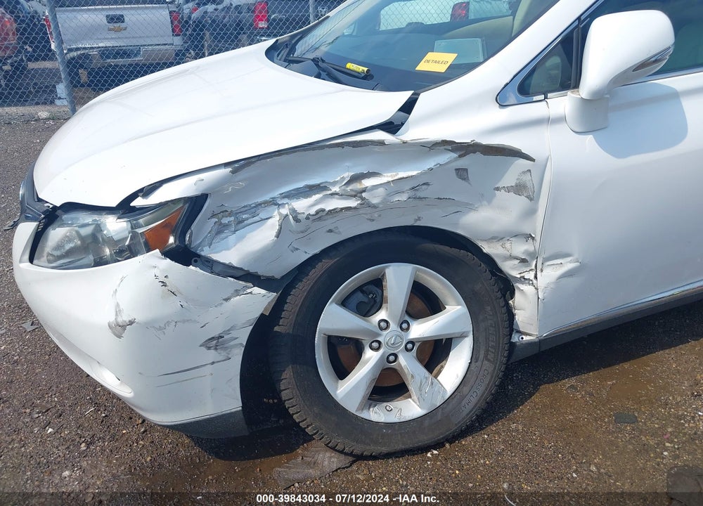 2011 LEXUS RX 350 VIN: 2T2BK1BA5BC103269