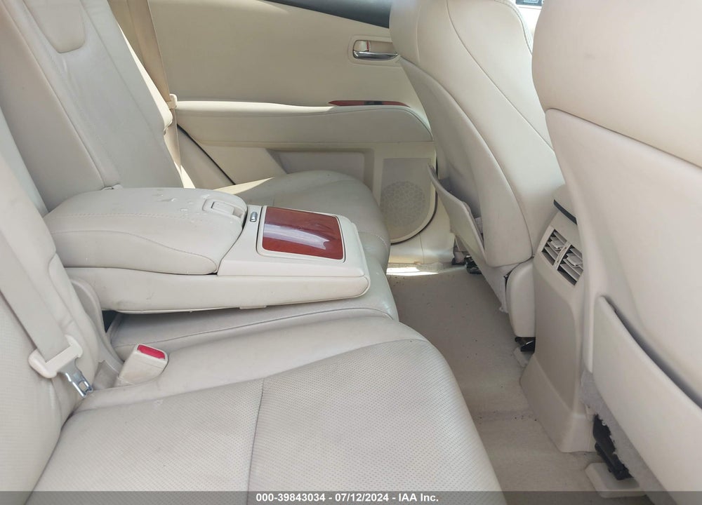 2011 LEXUS RX 350 VIN: 2T2BK1BA5BC103269