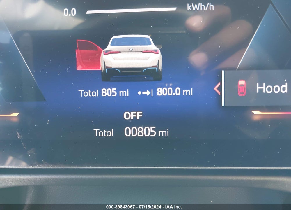 2024 BMW I4 EDRIVE35 VIN: WBY43AW05RFT13804