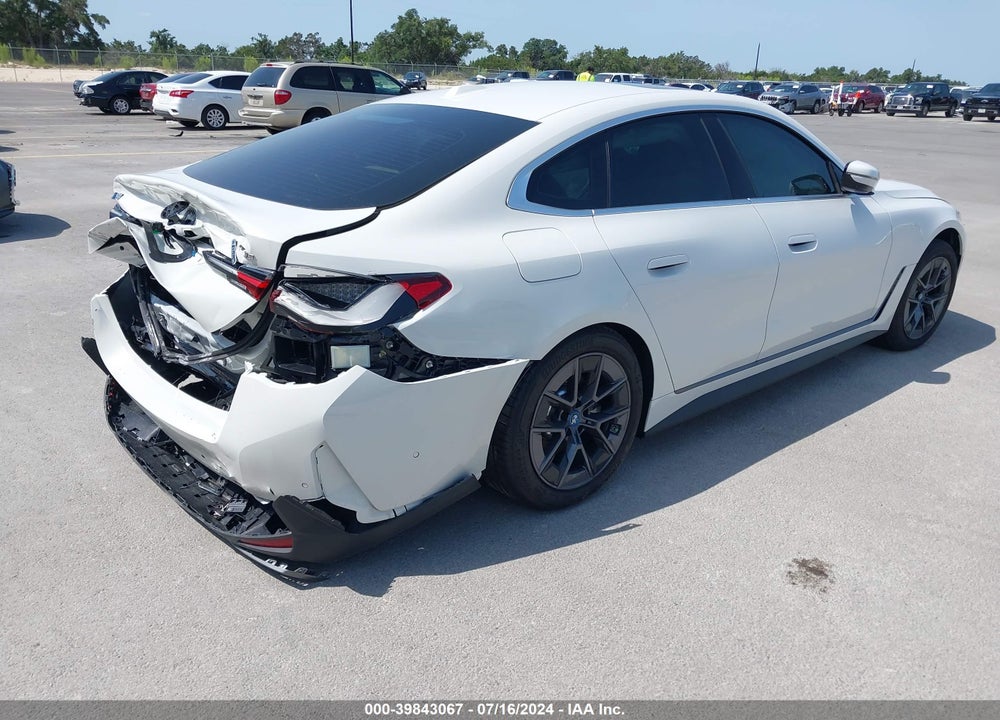 2024 BMW I4 EDRIVE35 VIN: WBY43AW05RFT13804