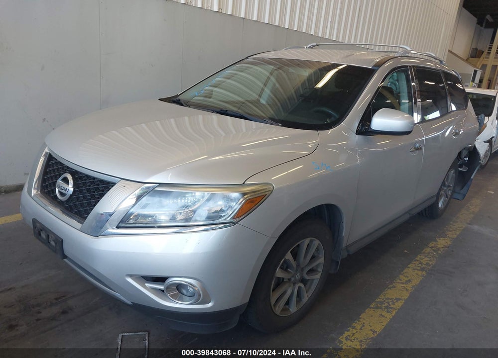 2014 NISSAN PATHFINDER S VIN: 5N1AR2MM4EC667416