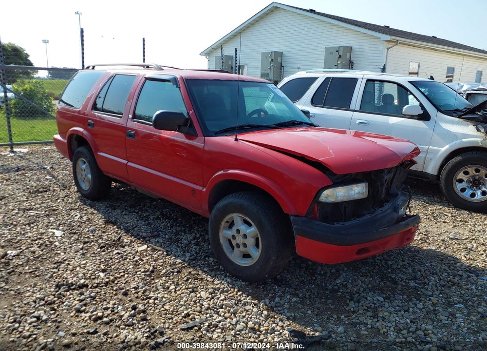 2000 CHEVROLET BLAZER LS VIN: 1GNDT13WXY2108356