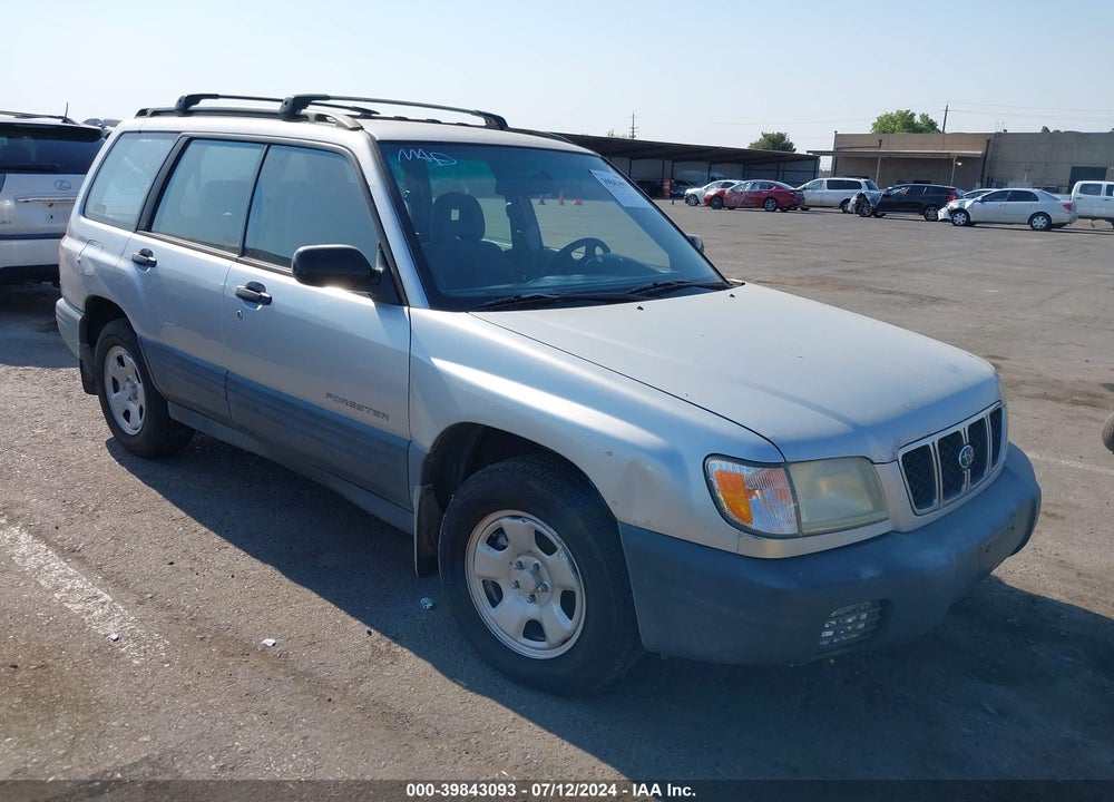 2002 SUBARU FORESTER L VIN: JF1SF63522H748485