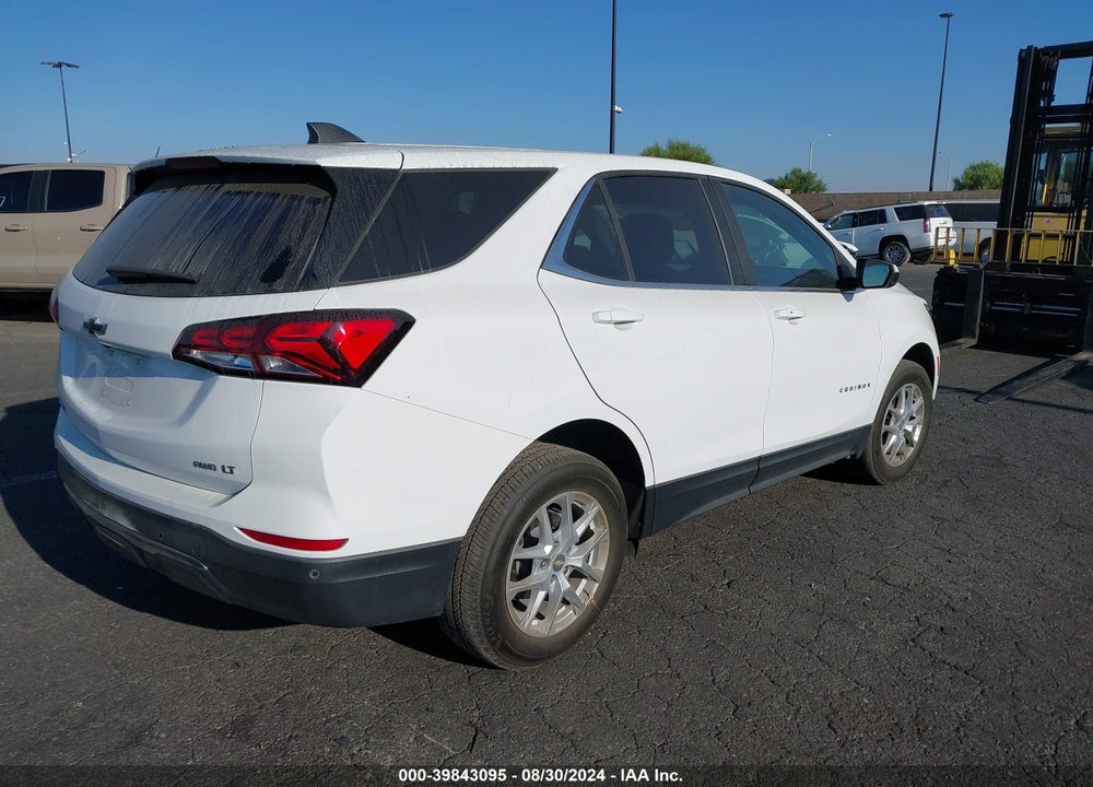 2022 CHEVROLET EQUINOX AWD LT VIN: 3GNAXUEV4NL274847