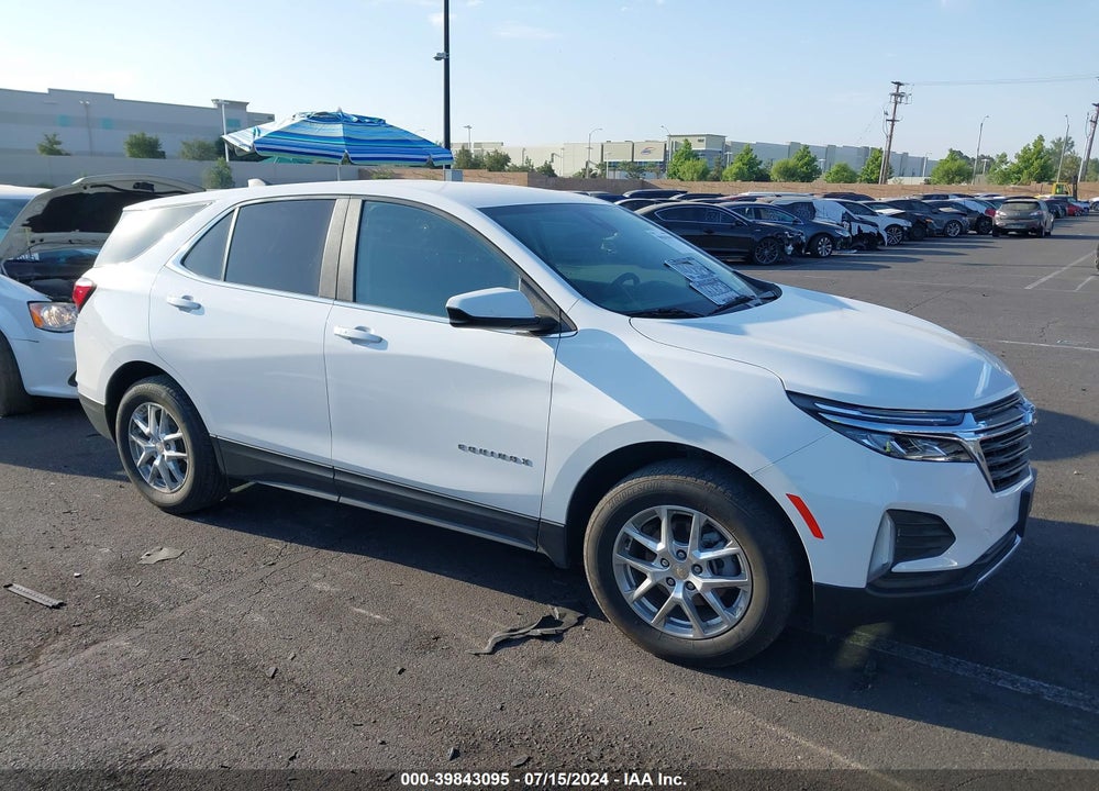 2022 CHEVROLET EQUINOX AWD LT VIN: 3GNAXUEV4NL274847