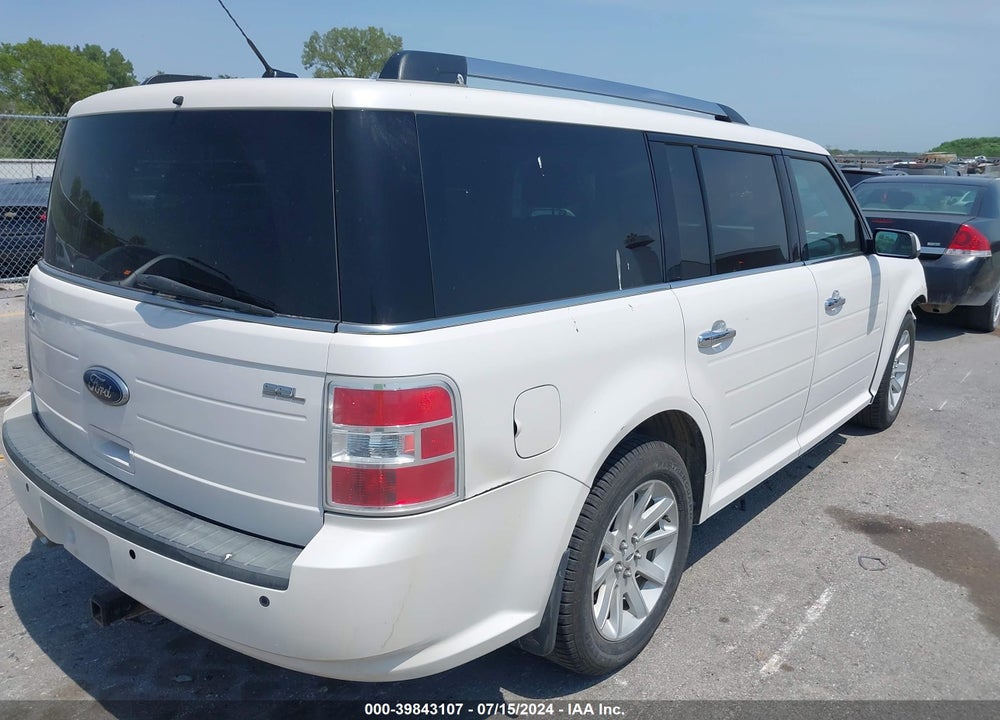 2011 FORD FLEX SEL VIN: 2FMGK5CCXBBD31211