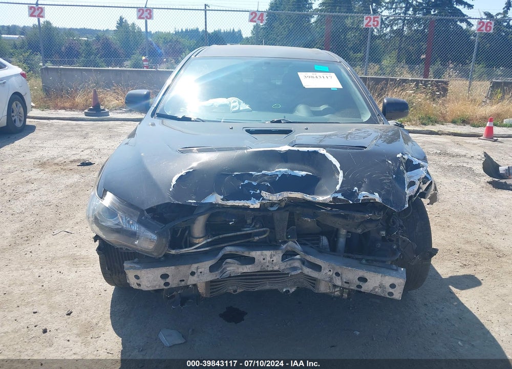 2014 MITSUBISHI LANCER EVOLUTION GSR VIN: JA32W8FV3EU009217