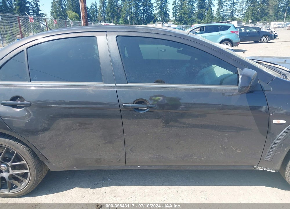 2014 MITSUBISHI LANCER EVOLUTION GSR VIN: JA32W8FV3EU009217