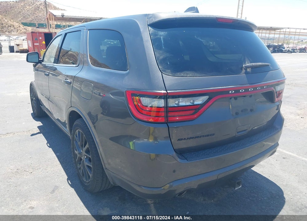 2015 DODGE DURANGO SXT VIN: 1C4RDHAG7FC201259