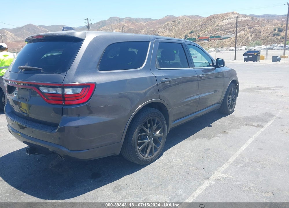 2015 DODGE DURANGO SXT VIN: 1C4RDHAG7FC201259