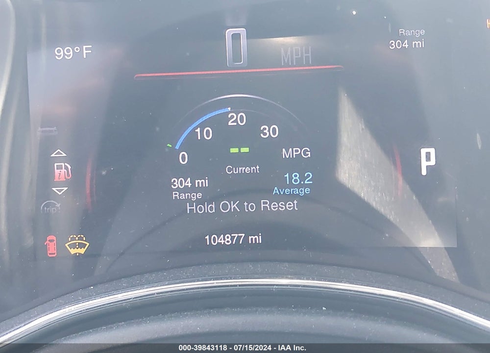 2015 DODGE DURANGO SXT VIN: 1C4RDHAG7FC201259