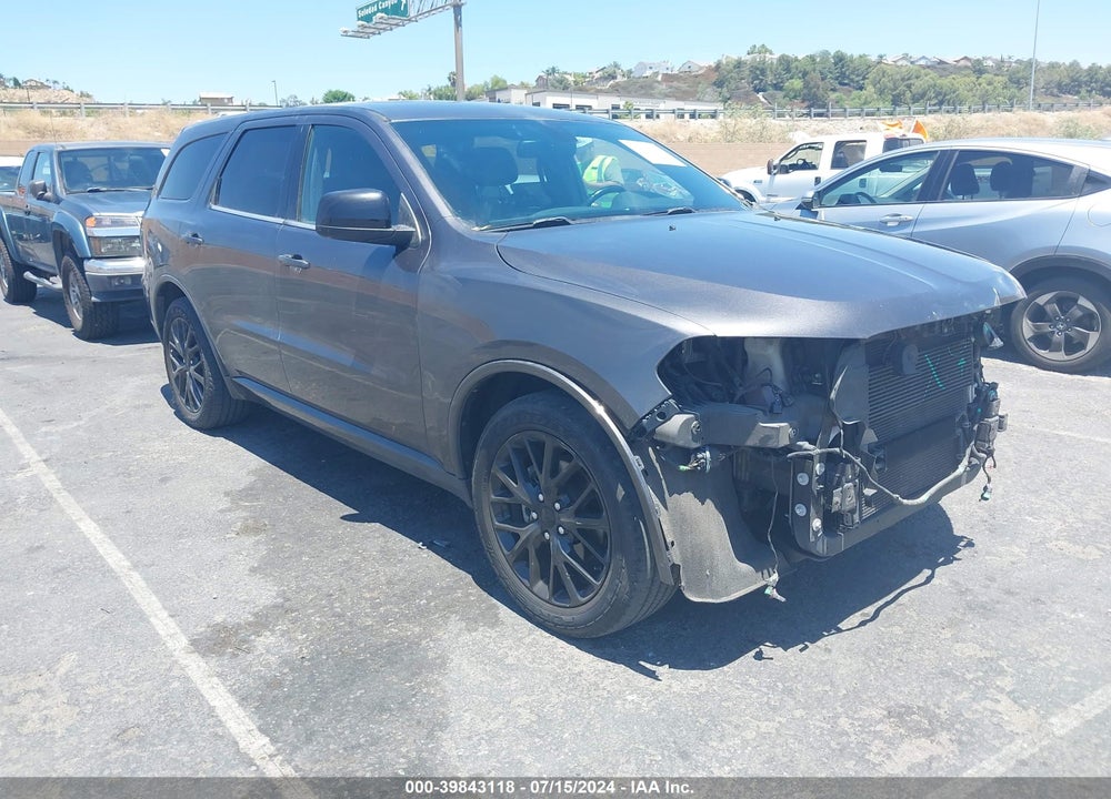 2015 DODGE DURANGO SXT VIN: 1C4RDHAG7FC201259