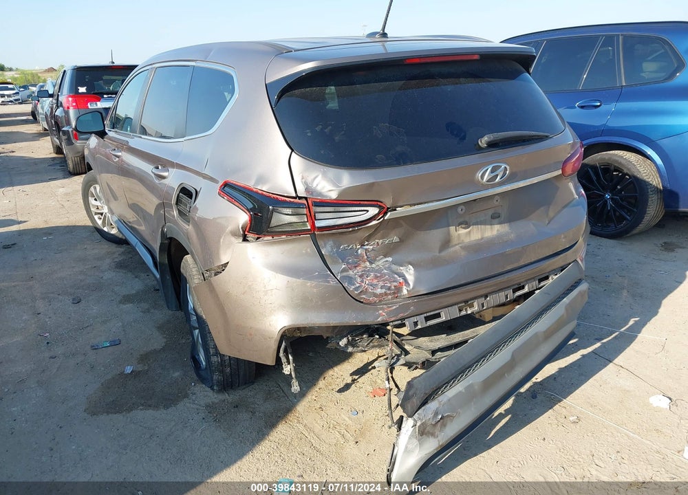 2020 HYUNDAI SANTA FE SE VIN: 5NMS23AD2LH201389