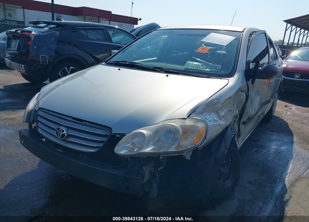 2003 TOYOTA COROLLA CE VIN: JTDBR32E530027207