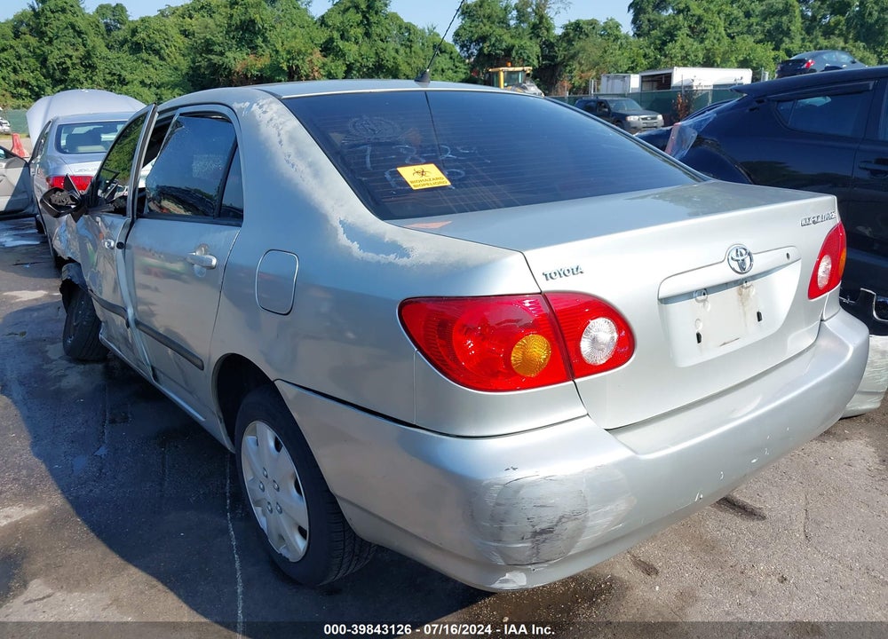 2003 TOYOTA COROLLA CE VIN: JTDBR32E530027207
