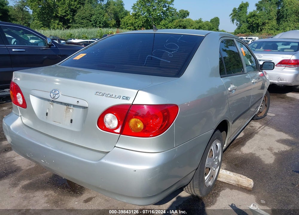 2003 TOYOTA COROLLA CE VIN: JTDBR32E530027207