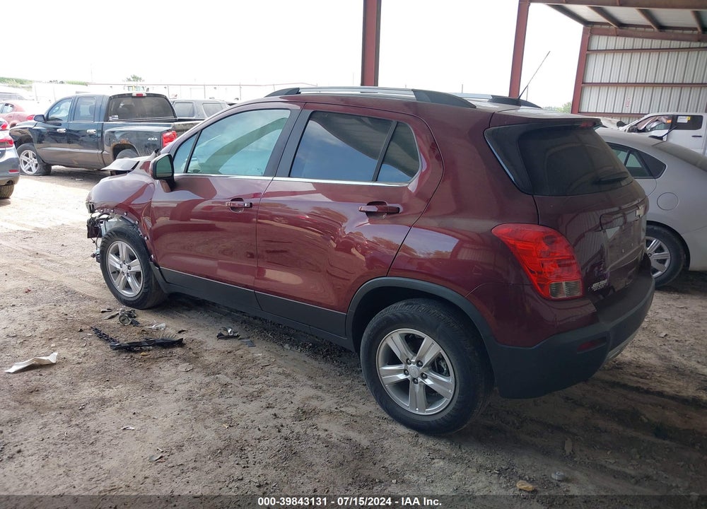 2016 CHEVROLET TRAX LT VIN: 3GNCJPSBXGL117509