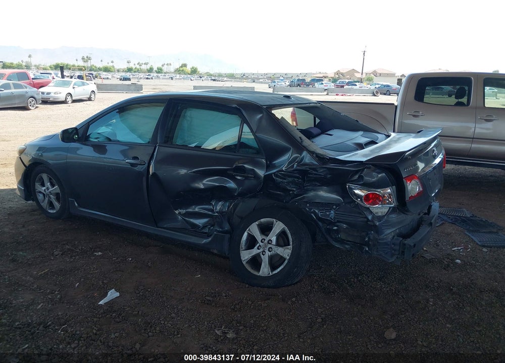 2012 TOYOTA COROLLA S VIN: 2T1BU4EEXCC881115