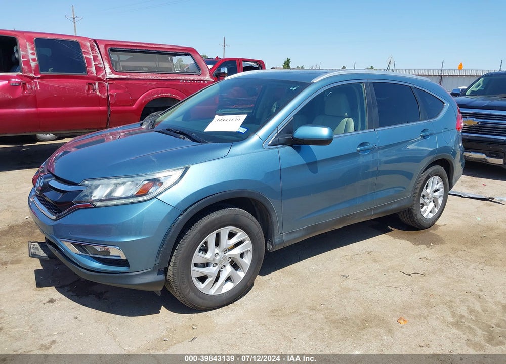 2016 HONDA CR-V EX-L VIN: 2HKRM3H73GH518650
