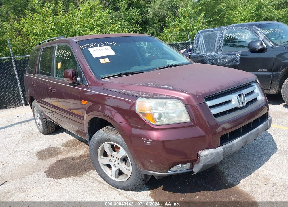 2007 HONDA PILOT EX VIN: 5FNYF28437B032795
