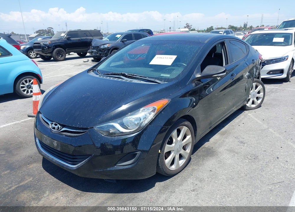 2011 HYUNDAI ELANTRA LIMITED VIN: 5NPDH4AE2BH050691