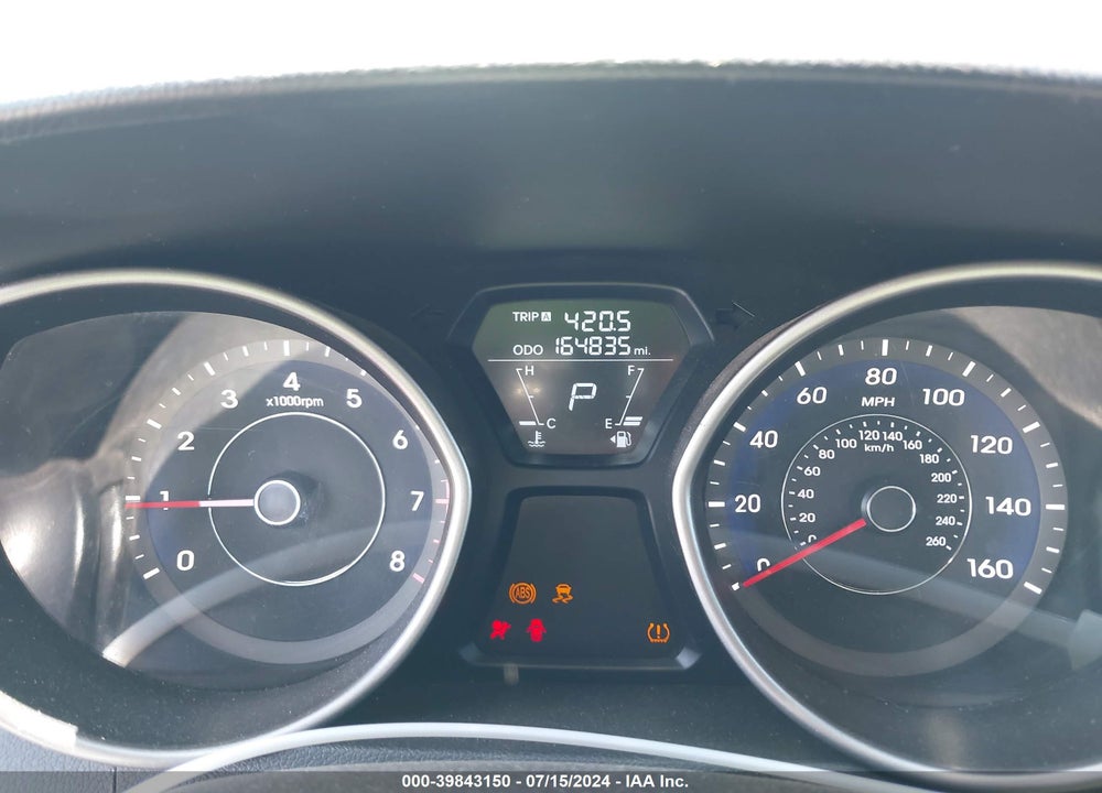 2011 HYUNDAI ELANTRA LIMITED VIN: 5NPDH4AE2BH050691