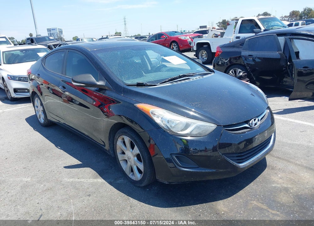 2011 HYUNDAI ELANTRA LIMITED VIN: 5NPDH4AE2BH050691