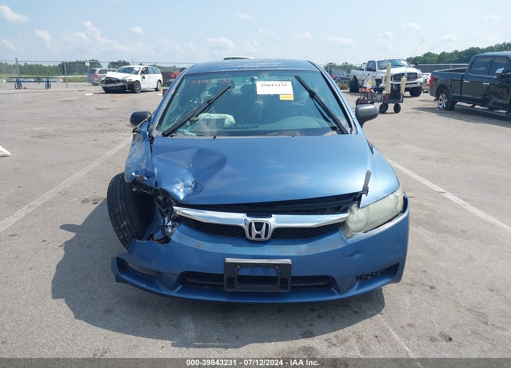 2009 HONDA CIVIC VP VIN: 19XFA16349E025342